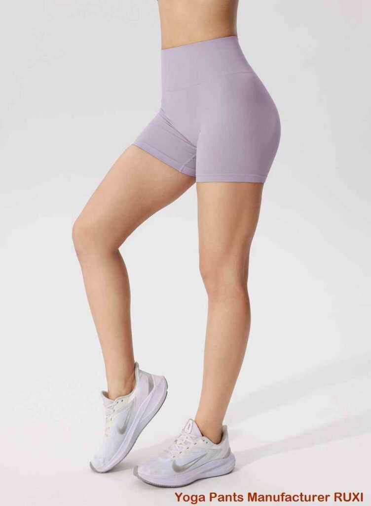 High Waisted Workout Shorts Comfortable Stylish RUXI