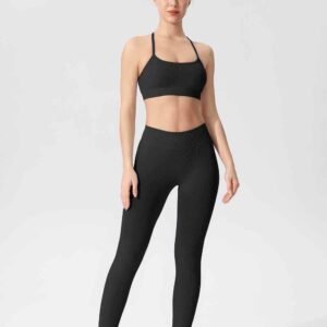 Womens Black Running Vest Lightweight Breathable RUXI