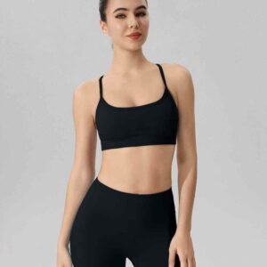 Scoop Back Sports Bra for Women RUXI ca1266