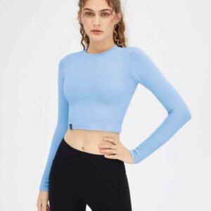 Stylish Pink Foldover Waist Leggings for Women RUXI ca504