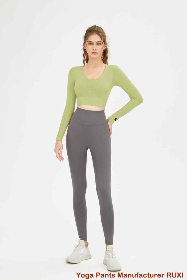 Crop Top Sports Bra Stylish Supportive Activewear RUXI