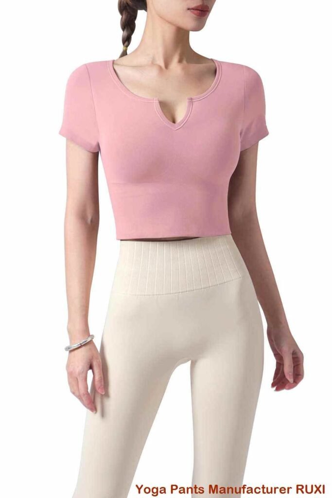 Sexy Yoga Shorts for Women High Waist Comfortable Fit RUXI