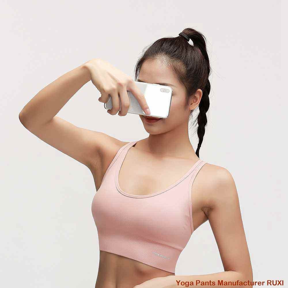 Long Sleeve Yoga Crop Top for Women RUXI ca819