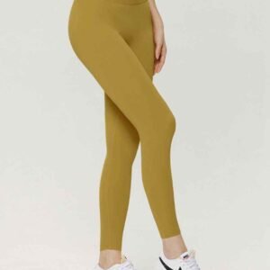 Shiny Yoga Pants High Waist Stretch Comfort RUXI ca253