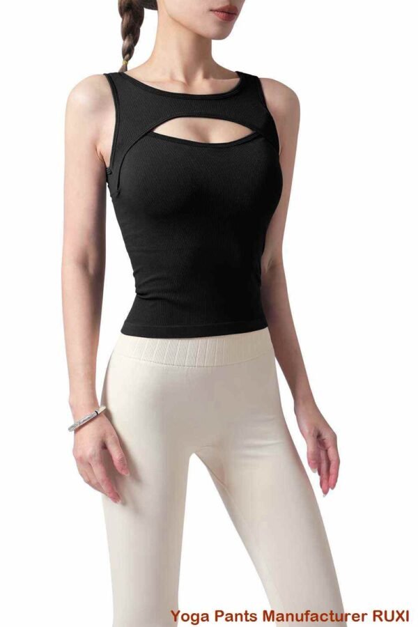 Cropped Gym Vest for Women Workout Fitness Top RUXI ca2458