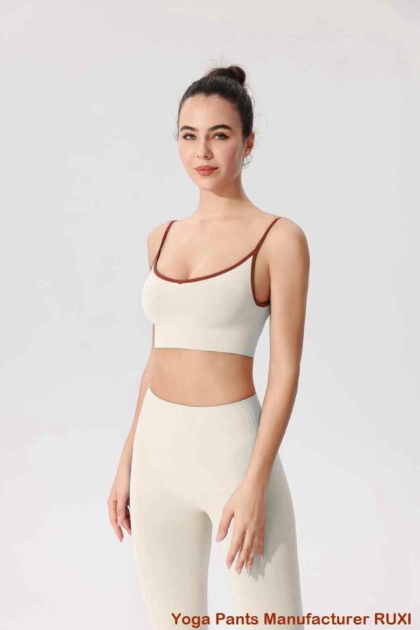 Black Running Vest Lightweight and Breathable RUXI ca2524