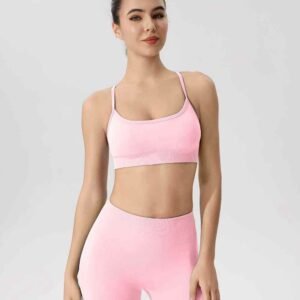 Sewn In Padded Sports Bra for Ultimate Support RUXI ca1480