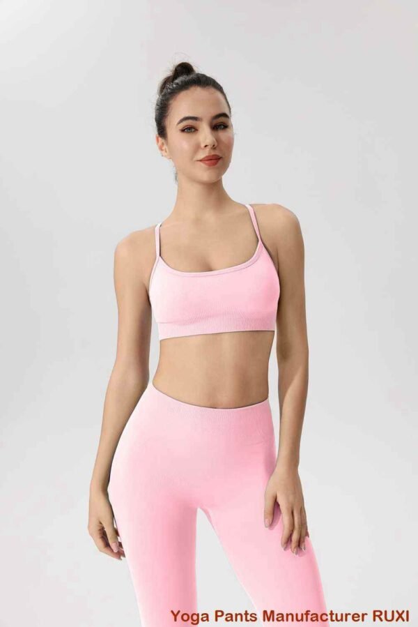 Sewn In Padded Sports Bra for Ultimate Support RUXI ca1480