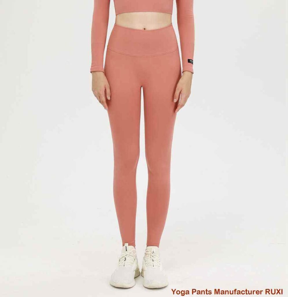 Eco Friendly Green Yoga Pants for Women RUXI ca119