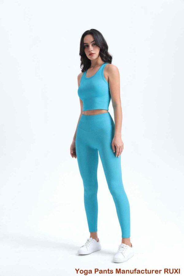 Short Leggings with Pockets Activewear Essentials RUXI