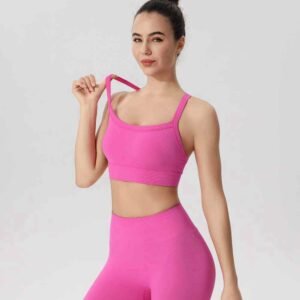 One Strap Sports Bra Comfortable Stylish Fitness Wear RUXI
