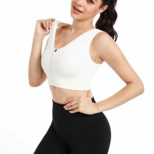 Long Sleeve Sports Bra Athletic Stylish RUXI ca1092