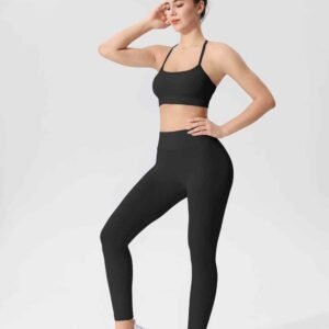 High Waisted Bell Bottom Leggings for Women RUXI ca878