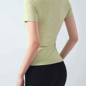 White Exercise Pants Comfortable Stylish Activewear RUXI