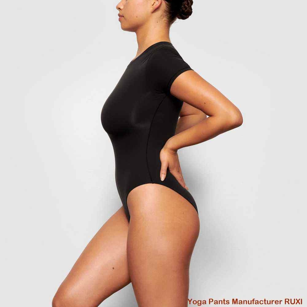 9 Pack Womens Yoga Shorts High Waist Breathable RUXI