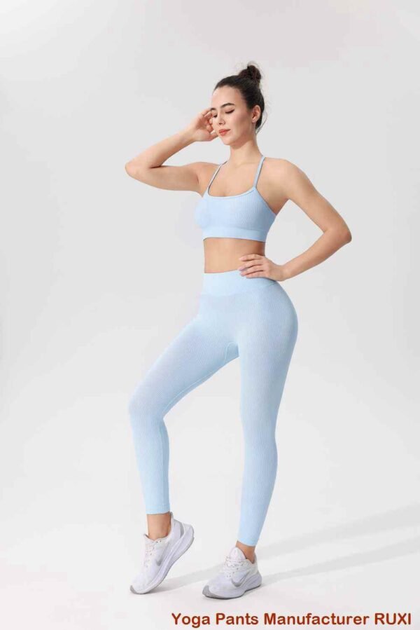 Straight Leg Yoga Pants with Pockets RUXI ca256