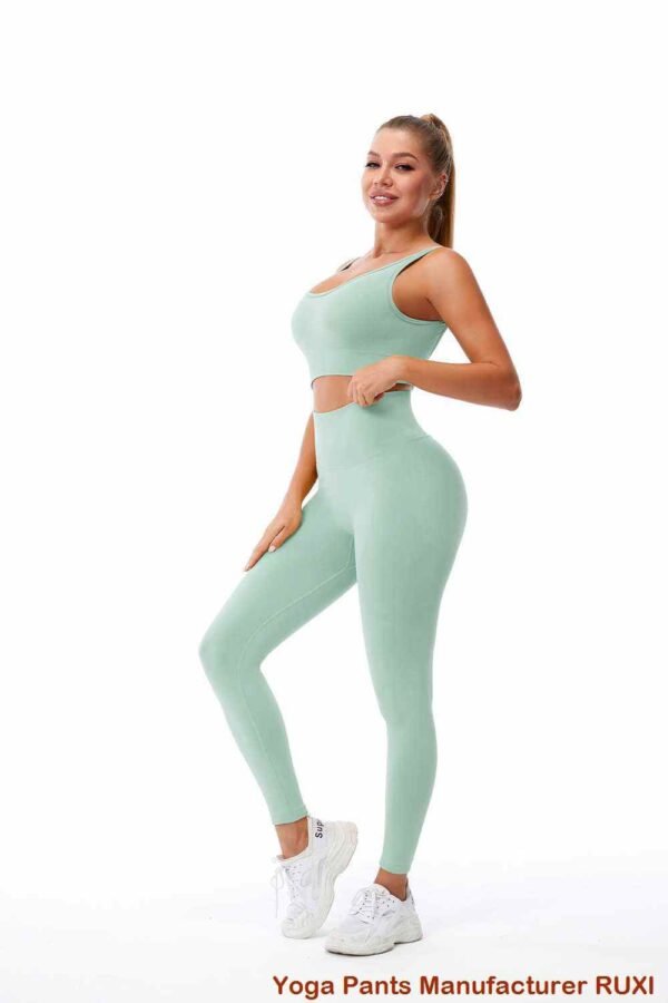 Fold Over Flare Yoga Pants Comfortable Stylish RUXI ca385