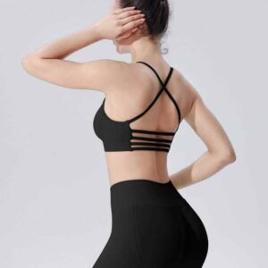 Non Removable Padded Sports Bra for Active Comfort RUXI