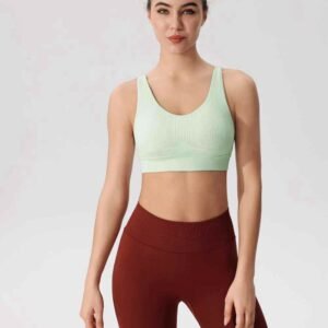 High Neck High Impact Sports Bra RUXI ca1414