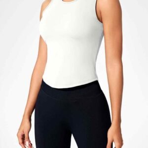 Longline Gym Top Womens Athletic Wear RUXI ca1257